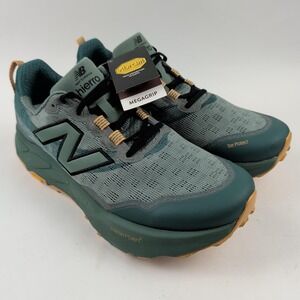 New Balance Fresh Foam X Hierro V9 Shoes Mens Size 12 Green Vibram Trail Running